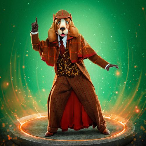 Sherlock Hound masked singer costume